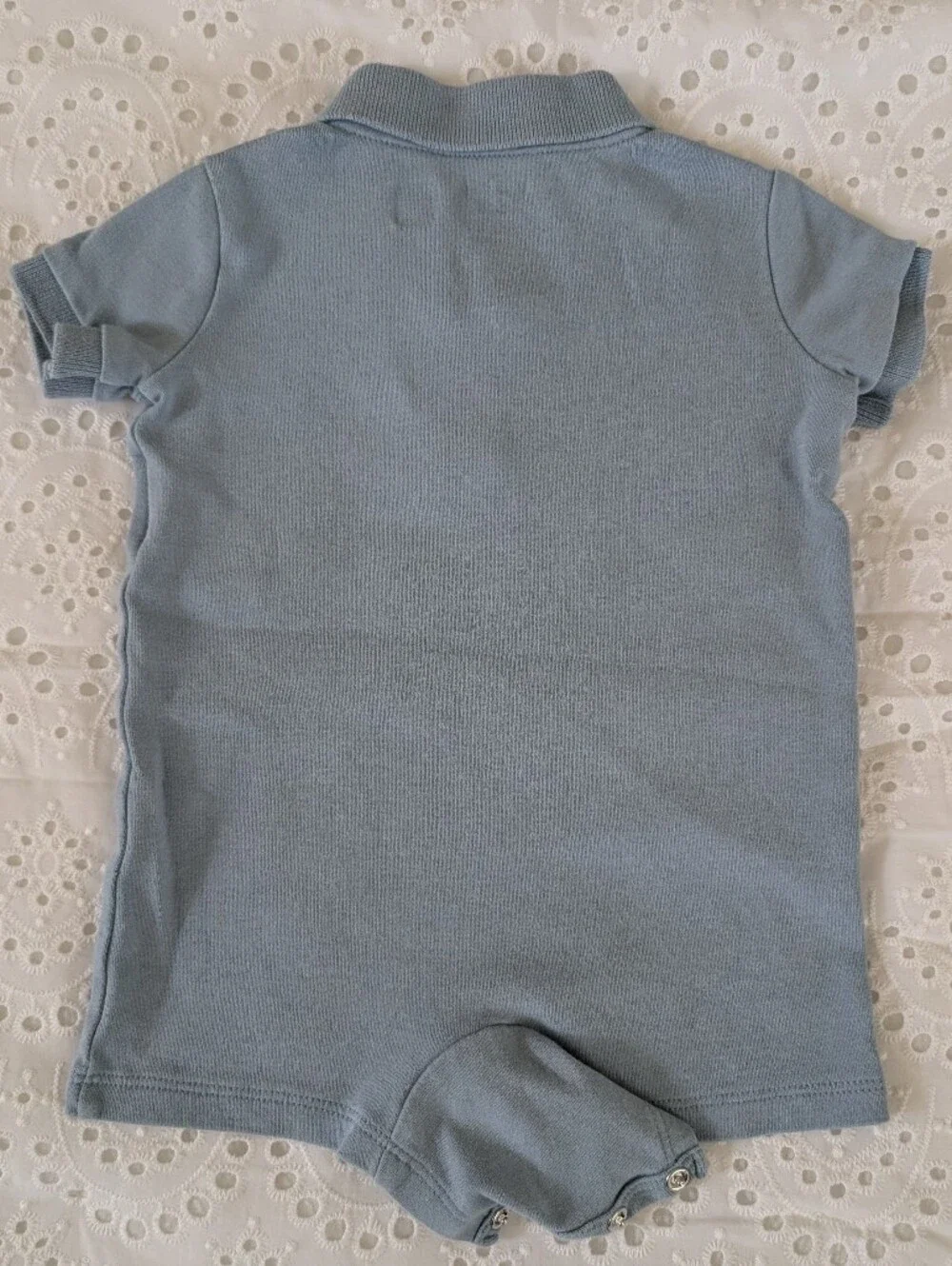 Ralph Lauren Light Blue Kids Polo with Embroidered Pony